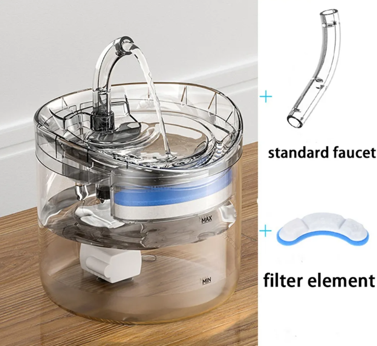 Fuente de agua para mascota con sensor